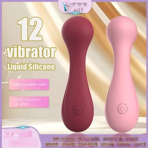 Mini Vibration AV Stick 12 Fréquences USB Rechargeable 100% Waterproof Non-Lubricated Female Vibrator - Product Image 4