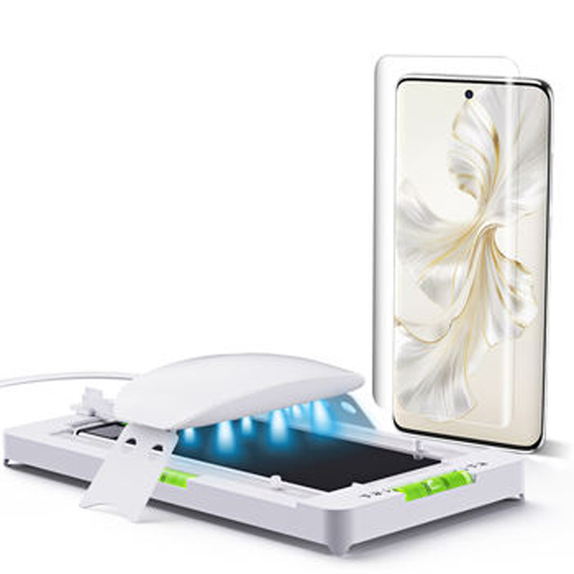 UV Light Curing Tempered Glass Screen Protector for Samsung S21 S22 S23 S25 Ultra 9H 3D Full Coverage Cellphone Screen Protector
