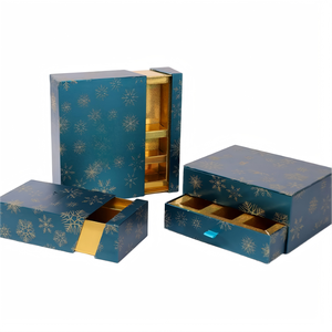 YUSHENG Gold Foil Embossed UV Premium Membership Card Packaging <b>Book</b> Shaped Rigid Slotted Paperboard Recyclable - Product Image 2