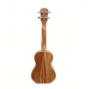 Ukelele Premium de Concierto de 23 Pulgadas, Madera de Caoba Sólida, 4 Cuerdas, con Diapasón de Palisandro y Cuerdas de Nailon para Principiantes - Product Image 5