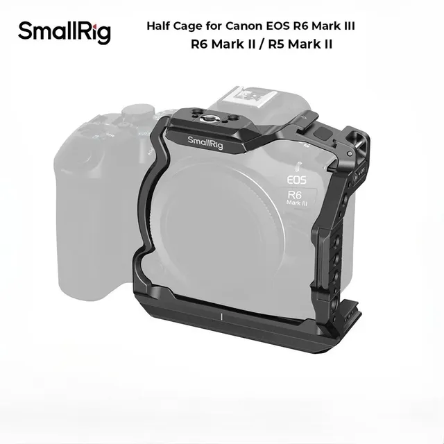 For HawkLock Quick Release Half Cage for EOS R6 Mark III/R6 Mark II/R5 Mark II Camera Cage