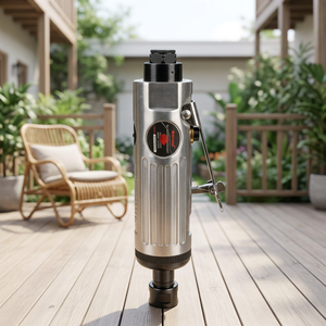 Amoladora Neumática Recta SS SAMSON SS-131, Herramienta Neumática con Entrada de 1/4 de Pulgada, Escape Trasero, Interruptor de Gatillo, Longitud de 225 mm, 7 CFM - Product Image 1