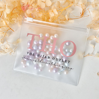 Logo Impression De Luxe Fluorescent PVC Anti Ternir Bijoux Pochettes Meilleur Bijoux Cadeau De Mariage Sac Personnalisé