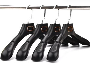 Appendiabiti con logo personalizzato in plastica <span class=keywords><strong>per</strong></span> appendiabiti in plastica a spalla di larghezza in plastica <span class=keywords><strong>per</strong></span> panni - Product Image 2