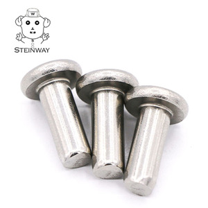 Đinh Tán Cứng Đầu Phẳng/Đầu Chảo Bằng Thép Không Gỉ Din 7338a 2-16Mm - Product Image 2