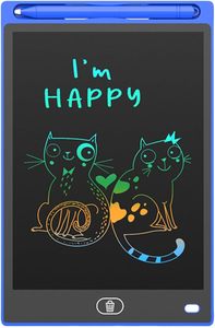 Tablette d'écriture numérique pour enfants, bloc-notes à feuilles mobiles avec écran LCD de 8,5 pouces, tablette d'écriture et de dessin - Product Image 3