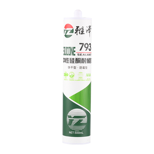 Scellant en silicone neutre à séchage rapide <span class=keywords><strong>Yaze</strong></span> 793 de 300 ml, résistant aux intempéries, anti-fongique - Product Image 5