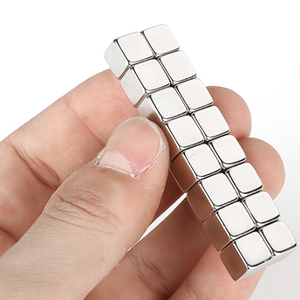New Arrival Permanent mạnh mẽ <span class=keywords><strong>Cube</strong></span> Shape Nickel tráng Nam châm Neodymium - Product Image 4