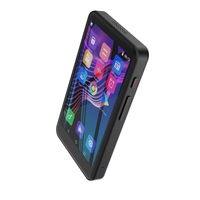 Nouveau lecteur MP3/4 Wifi 4.0 pouces avec application musicale, lecture de livres électroniques, lecture vidéo, enregistrement vocal, navigation d'images, radio FM, haut-parleur intégré