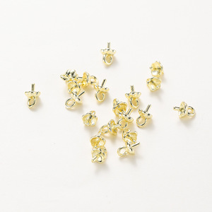 ฐานจี้รูปผีเสื้อ ชุบทอง 14k/18k ทำจากทองแดง สำหรับทำต่างหู DIY อุปกรณ์ตกแต่งเครื่องประดับ ขนาด 0.65 ซม. 0.4 ซม. 1 ซม. 0.5 ซม. - Product Image 3