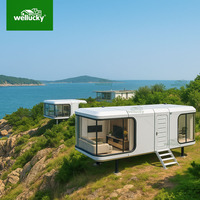 Capsule spatiale moderne, pod de couchage, chambre d'hôtel préfabriquée, lit modulaire, cabine pour appartement, auberge de jeunesse, logement