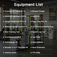 Soluciones Integrales para Gimnasios Inteligentes, Fabricante de Equipos de Fitness Profesionales de Guangdong, Paquete de Máquinas de Entrenamiento de Fuerza Digitales con IA