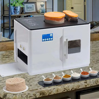 Machine à Crêpes et Roti Électrique Intelligente pour la Maison, Plaque de Cuisson Robotisée pour Usage Domestique 110V/220V