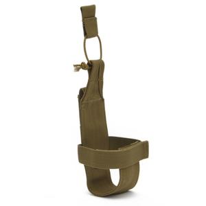 Housse de bouteille d'eau tactique simple pour l'extérieur, en nylon kaki, avec sangle durable pour poche à eau, camping - Product Image 1