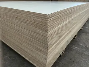 Madera contrachapada marina de melamina con cara laminada de grano de madera de 9mm, 3mm, 12mm, 15mm, 18mm de espesor, superficie de tablero de chapa para muebles