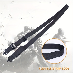 タクティカルアクセサリーMS4ガンスリング、QDスイベル付き<span class=keywords><strong>2</strong></span>ポイントナイロンロープスリング調整可能シングル - Product Image 6