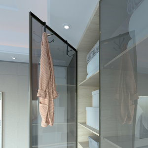 Perchero de hierro con patrón de mariposa para puerta, gancho de Metal sin clavos para Bata para oficina, dormitorio o baño, gancho decorativo para toallas - Product Image 2