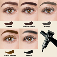 Teinture pour sourcils longue durée 7 jours - Formule imperméable et anti-bavures, teinture pour sourcils instantanée prête à l'emploi du fabricant d'origine