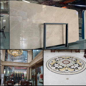 Mármol Beige Crema para Panel de pared sándwich Exterior, decoración de fondo de pared Interior, azulejos de suelo, encimeras de cocina, tocador superior - Product Image 3