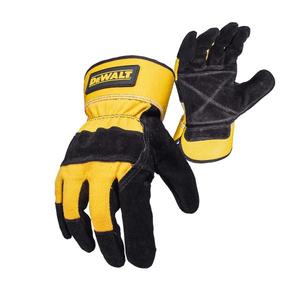 RADIANS - DPG41L EU Dewalt Premium gants en cuir de vachette fendu-GANTS EAN 0674326273754 - Product Image 2