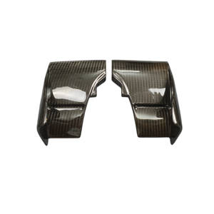 Ailerons inférieurs de moto en fibre de carbone sèche 3K pleine densité OEM pour Kawasaki Ninja H2 <span class=keywords><strong>H2R</strong></span> 2015-2026 - Product Image 5