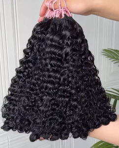 Drop Shipping Factory Price Virgin Hair Braids Inter Locs Extensions Feather Crochet Vietnamese Human Hair High Quality - Product Image 3