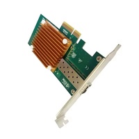 Adaptateur réseau Ethernet 10 Gigabit, port unique, 10GbE SFP+ NIC PCIe, produits de mise en réseau pour serveurs et GAP