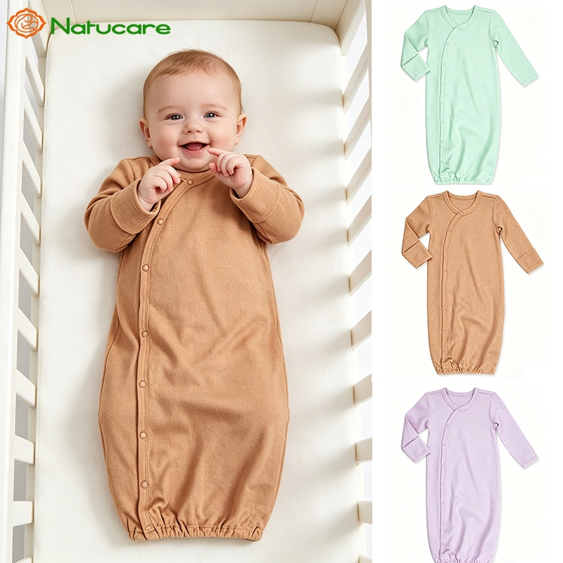 Embroidered Long Sleeve Soft Muslin Baby Sleeping Bag Cotton Baby Sleep Sack Breathable Oem Muslin Toddler Bag Wholesale Bamboo