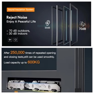 חלונות זכוכית בהתאמה אישית עם תקן NFRC AS2047, חלון אלומיניום עמיד בפני הוריקן, חלון הזזה מאלומיניום עם ניתוק תרמי - Product Image 3