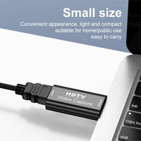 Tarjeta de Captura HDM1 a USB 1080P 60FPS, Dispositivo de Captura de Video USB 2.0 con Salida de Bucle para Transmisión y Grabación