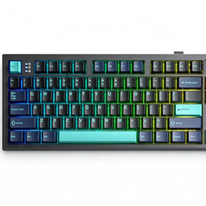 aula S87PRO Gray Wired Mechanical Keyboard 87Keys desktop Laptop RGB Backlit Anti-Ghosting <b>USB</b> Type-C Hot-Swap Gasket Structure - Product Image 1