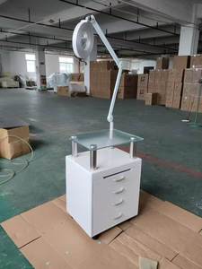 Carrito de Almacenamiento Multifuncional de Madera para Consultorio Dental y Salón de Belleza, con Luces, para Baño, Hotel, Sala de Estar, Estilo Contemporáneo - Product Image 5