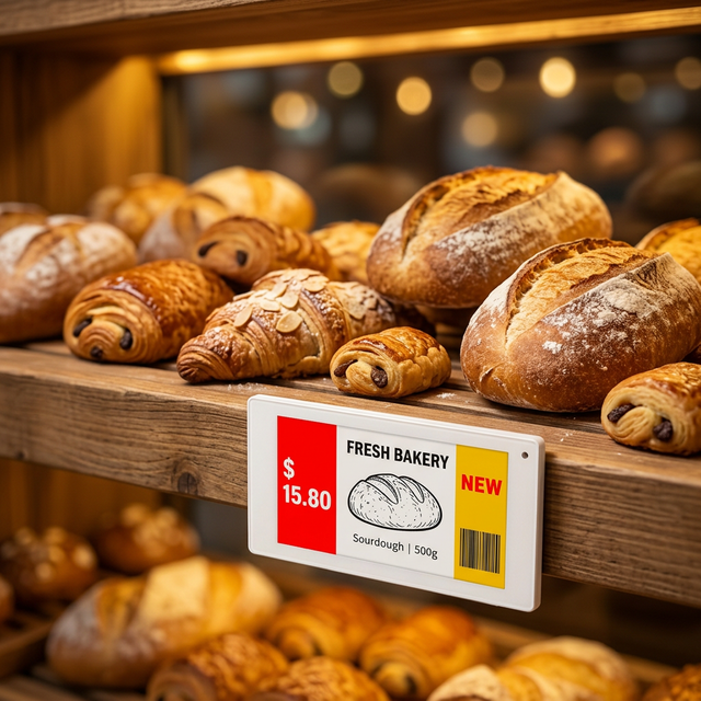 Digital Price Tags Electronic Shelf Label 3.7" E Ink ESL System for Supermarket Retail Store