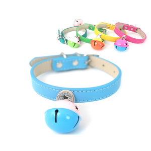 Collare per Animali Domestici in PU con Grande Campanello - Product Image 3