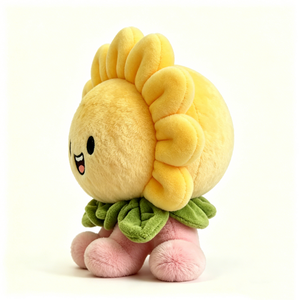 Peluche de girasol personalizado, peluche de flor, peluche de girasol de dibujos animados, muñeco suave con diseño floral - Product Image 3