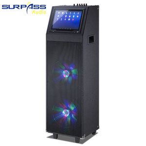 Tv212w Khuếch Đại Karaoke Có Thể Sạc Lại Âm Thanh Loa Hoạt Động Xe Đẩy Loa Hệ Thống Karaoke Máy - Product Image 5