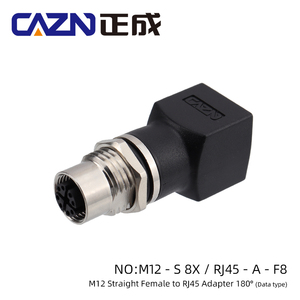 Nhà Máy M12 8 pins RJ45 x Mã Ethernet profinet Bộ chuyển đổi - Product Image 2