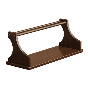 Teacup Rack Tea Table <b>Shelf</b> Antique Chinese Style 2 Tier Wood Display Stand For Tea Room - Product Image 5