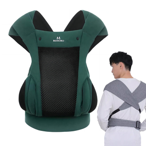 Porte-bébé personnalisé avec <span class=keywords><strong>écharpe</strong></span> - Pliable, largeur de siège réglable, capacité de charge de 20 kg, pour nouveau-né jusqu'à 3 ans - Product Image 6