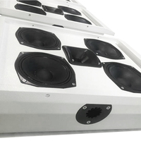 Système audio home cinéma VANT SP406, système de sonorisation mural pour restaurant et salon de beauté, haut-parleur plat publicitaire 600W