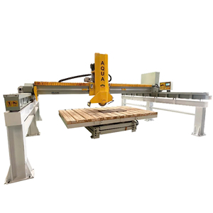 High-Power Motor 20HP 600mm Blade 3200mm Granite Marble Bridge Saw <b>Cutting</b> <b>Machine</b> with PLC Controlled - Product Image 1