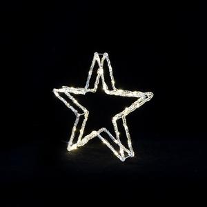 LED STAR 50 LUMIÈRES BLANC CHAUD AVEC FLASH 31X5X30CM - Product Image 1