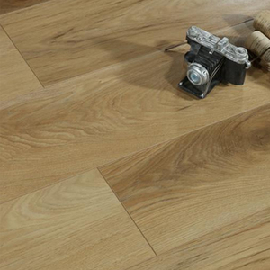 Fabrication exquise ignifuge AC3 Click Stratifié Revêtement de sol Texture de bois moderne <span class=keywords><strong>Parquet</strong></span> Autocollants de sol flottants <span class=keywords><strong>Prix</strong></span> de gros - Product Image 1
