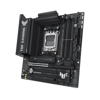 Carte mère AS  U S TUF Gaming B850M-PLUS WiFi AMD AM5 B850 MATX, 4 emplacements DIMM, Micro-ATX, 256 Go, DDR5, Wi-Fi 6, EWOL par PME, PXE