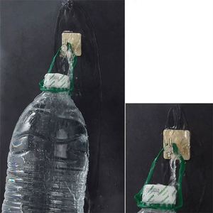 K2041 Waterproof Double Sided <b>Wall</b> Adhesive Metal <b>Hooks</b> Oil-Proof Heavy-Duty Strong Hangers Kitchen Bathroom Living Room Use - Product Image 6