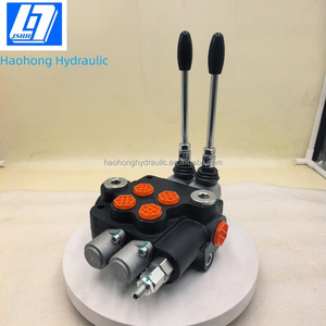 80 lít/phút P80 thủy lực nhà phân phối 2 cuộn Hướng dẫn sử dụng monoblock van điều khiển hướng van thủy lực công suất cao - Product Image 1