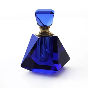 Toptan 3ml 6ml 12ml temizle kristal cam parfüm şişeleri boş cam parfüm şişesi