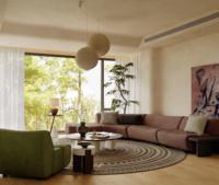 Aménagement Intérieur de la Maison Entière avec Conception à Concept Ouvert, Rénovation Complète pour Propriétaires de Villas Indépendantes