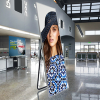 Pantalla LED para Catálogos Digitales, Pantalla Publicitaria con Píxeles de 2 mm, Brillo de 600-900 cd/m² para Interiores/Exteriores, Pasillo Infinito