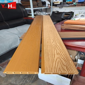 Valla <span class=keywords><strong>de</strong></span> WPC <span class=keywords><strong>de</strong></span> Diseño Moderno, Paneles Decorativos <span class=keywords><strong>para</strong></span> Exteriores, Valla <span class=keywords><strong>de</strong></span> Jardín Compuesta con Aspecto <span class=keywords><strong>de</strong></span> Madera 3D y Poste <span class=keywords><strong>de</strong></span> Aluminio - Product Image 6